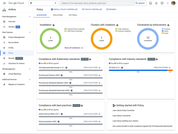 Monitor Workload Compliance with the PCI DSS Policy Bundle