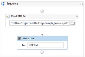 Reading and extracting PDF data using regular expressions in UiPath