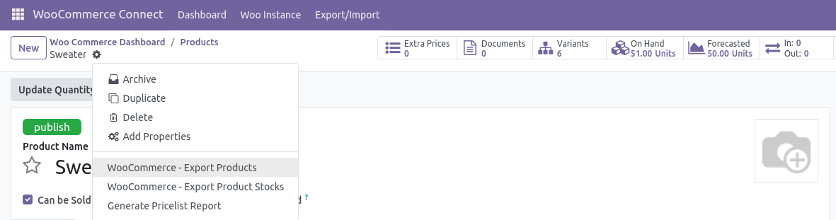 WooCommerceExportActions